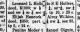 Alroy Alexander Wilkins Reported in the Graham Guardian: Friday, 16 December 1910