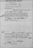 1864 Oath of Allegiance for Franz Baillet