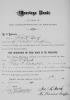 1891 Marriage Bond of George K. Beck