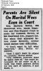 Barbara Bellus goes to Court for Child Support, 1930