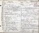 The Death Certificate of Andrew (Andras) Bennett in 1936