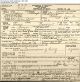 The Death Certificate of George Bennett in 1966