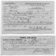 1927 Burial and Grave Permit