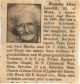 1991 Obituary of Blanche Allen Leavitt