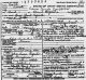 Death Certificate for Aaron Grant Carpenter