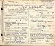 The Death Certificate of Dr. Clifton Dowlin in 1928