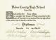 High School Diploma for Erma Shaw: 1931 