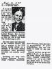 Obituary for Flossie Hansen Petersen: 30 October 1985