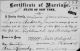 1886 Marriage Certificate for Louis Grossmann and Lena Amdursky
