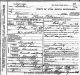 Death certificate for Hans Petersen