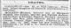 1897 Obituary of Michael (McCavish) Holmes