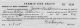 1945 Grave Permit for Annie Eliza Allen