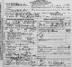 1933 Death Certificate of Racheal Antonelli