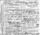 The Death Certificate of Mary Fontilla (Stringham) Hall