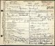 The Death Certificate for Gideon Michael