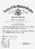 Robert Mortensen. Certificate of Discharge from the Military.