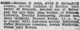 1952 Death Notice for Herman H Sohn