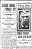 The Salt Lake Tribune, Monday, March 6, 1911
Obituary of George Speirs