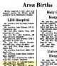 Birth Announcements for 22-24 June 1976
The Salt Lake Tribune