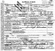 The Death Certificate of Wilford Woodruff Taylor in 1963