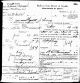 The Death Certificate of Wyatt J Terry of Mitchell, Indiana