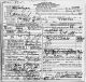 The Death Certificate of August Tillman of Cleveland, Ohio