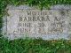 Headstone of Barbara Ann Jiracek Resch