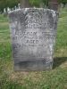 Abraham Sill Burial Headstone