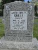 Americus Vespucius Greer Headstone