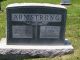 Headstone of David E. and Ethel Armstrong