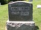 Headstone of Jacob Riley and Hannah C. Armstrong