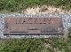 John Robert Mackley Burial Headstone