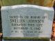 Snelling Johnson Headstone