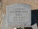 Willmirth Margaret Greer East Headstone