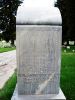 The Headstone of Benjamin Burk Aiken in the Smithfield City Cemetery