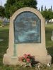 The Headstone of Charles H. and Elizabeth A. (Hoopes) Allen in the City of Mesa Cemetery