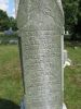 Headstone of James Armstrong and Sarah