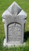 The Headstone of Ann Selina (Bird) Nate