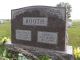 Headstone for Giles H. Booth (1900-1975) and Dorothy D. Booth (1902-1982)