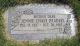 The Headstone of Jennie (Chase) Beadles, Ritchie, Burt in the Wasatch Lawn Memorial Park Cemetery