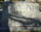 Headstone for Wallace P. and Mary A. (Cranford) Eason