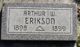 Erikson, Arthur Winifred, 1898 - 1899, Headstone