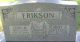 Erikson, Robert Alexander and Elma A, Headstone