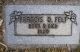 The Headstone of Francis Duerden Felt in the Bountiful Memorial Park Cemetery