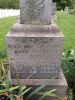 The Headstone of Columbus C. and Mary A (Bierce) Fuller in the Prentiss Cemetery