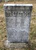The Headstone of Ruth Fuller in the Prentiss Cemetery