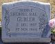 Headstone for Sherrel Rae Gubler