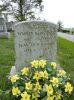 Headstone for Warren A. Hastings (1882-1959) and his wife Blanche R. (1894-1947)