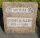 The Headstone of Livina Merriam (Henson) Allen