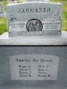 The Headstone of Raymond LaMar  Jacobsen in the Logan City Cemetery